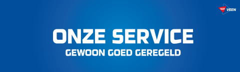 Onze service gewoon goed geregeld